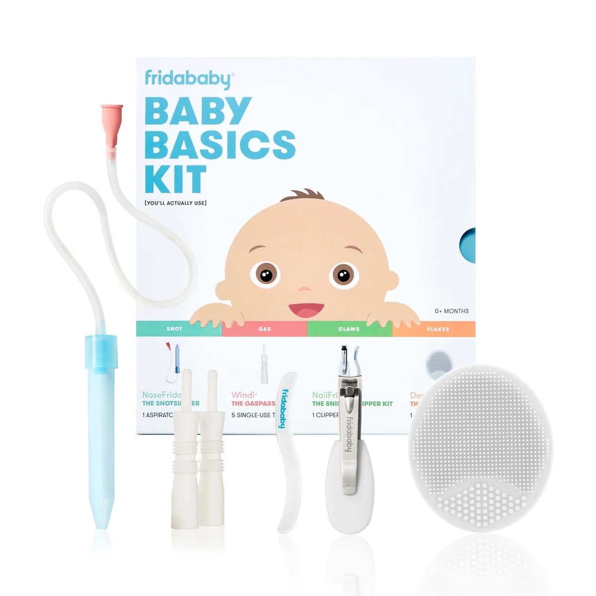 Veltrion Baby Health & Grooming Care Kit, Newborn Essentials Healthcare Set with Case, Nail Nose Comb Thermometer Tools